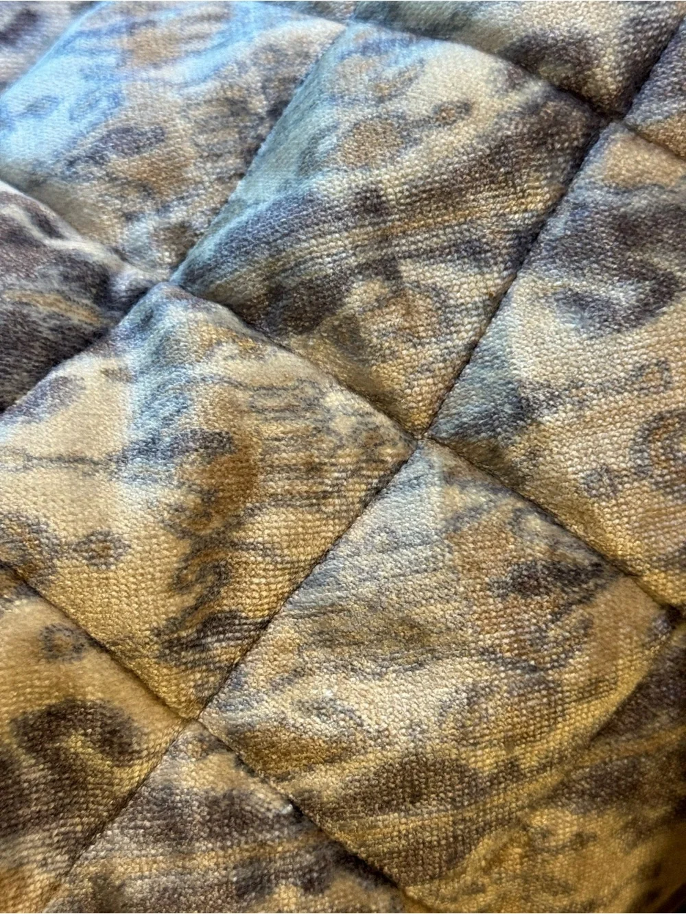 Pottery Barn ~ Sonja lkat Velvet Print 2/ Sham KING size